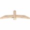 Ekena Millwork Bellingham Smooth Timber Gable Bracket, Douglas Fir, 60"W x 22"H x 3 1/2"D x 5 1/2"F, 9/12 Pitch GBW060X22X0406BEL00SDF - alternate 2
